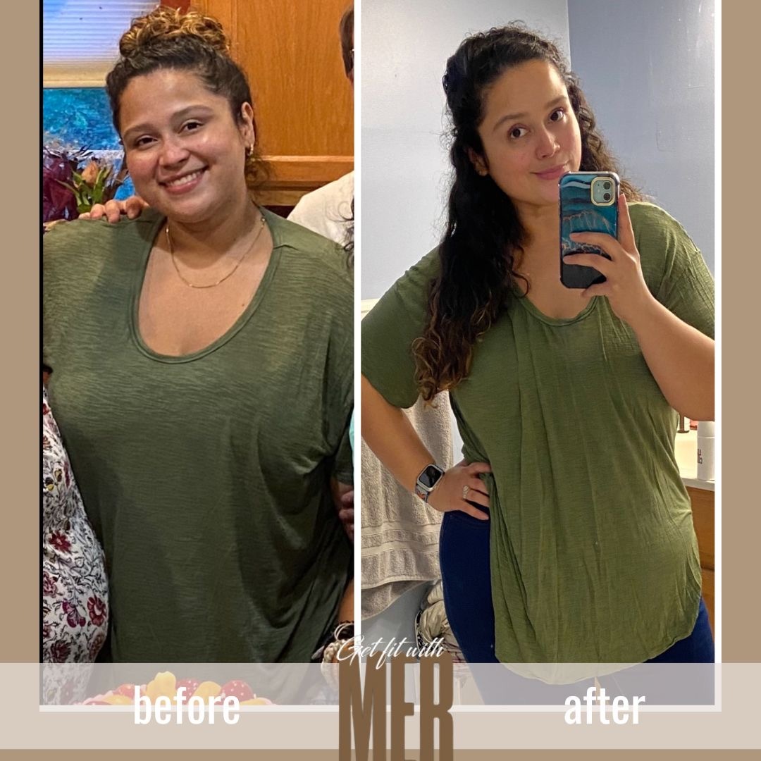 Transformations of women before and after using Coach Mer