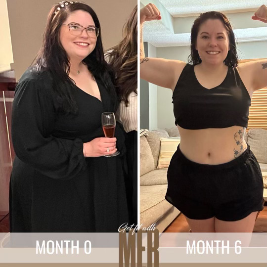 Transformations of women before and after using Coach Mer