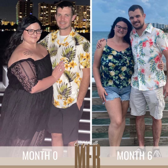 Transformations of women before and after using Coach Mer